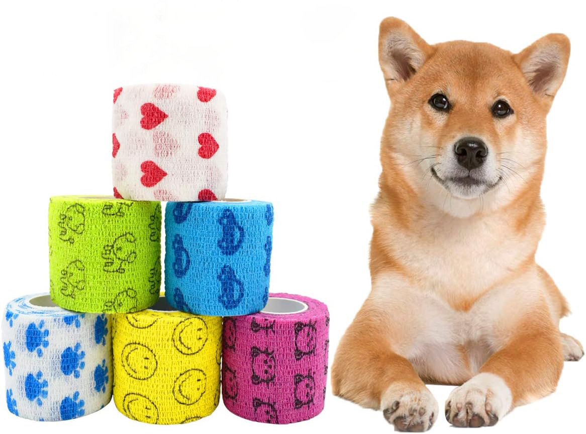 Envoltura veterinaria amarga, vendaje cohesivo veterinario amargo autoadhesivo elástico Envoltura veterinaria amarga, vendaje cohesivo veterinario amargo autoadhesivo elástico