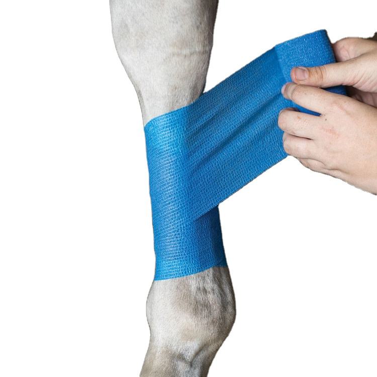 Vendaje de pata de caballo, envoltura, vendaje cohesivo elástico no tejido