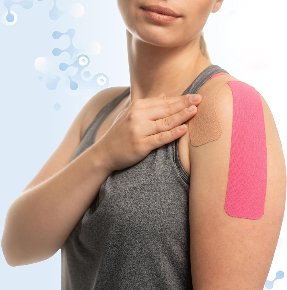 Cinta de Kinesiología precortada para deportes