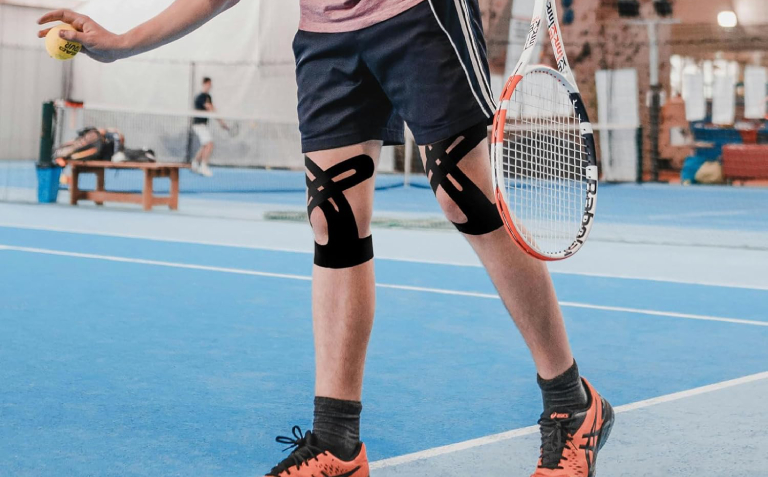 Parche muscular de cinta de kinesiología precortado Parche muscular de cinta de kinesiología precortado